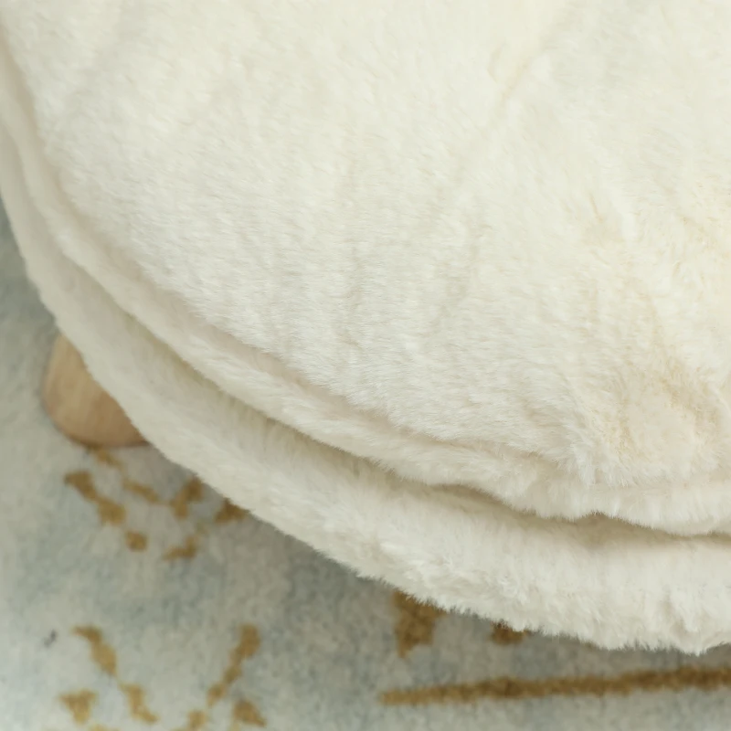 PawHut Huisdierenbed voor Honden en Katten, Zacht & Wasbaar Kussen, Beschermrand, 40,5 x 40,5 x 33 cm