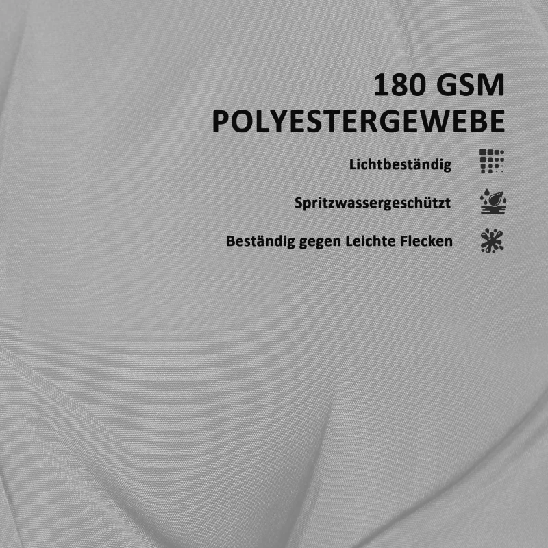 Outsunny Palettenkissen 2er Set Sitzkissen Palettenpolster mit Getuftetem Design Rückenlehne 120 x 77 x 10 cm Hellgrau