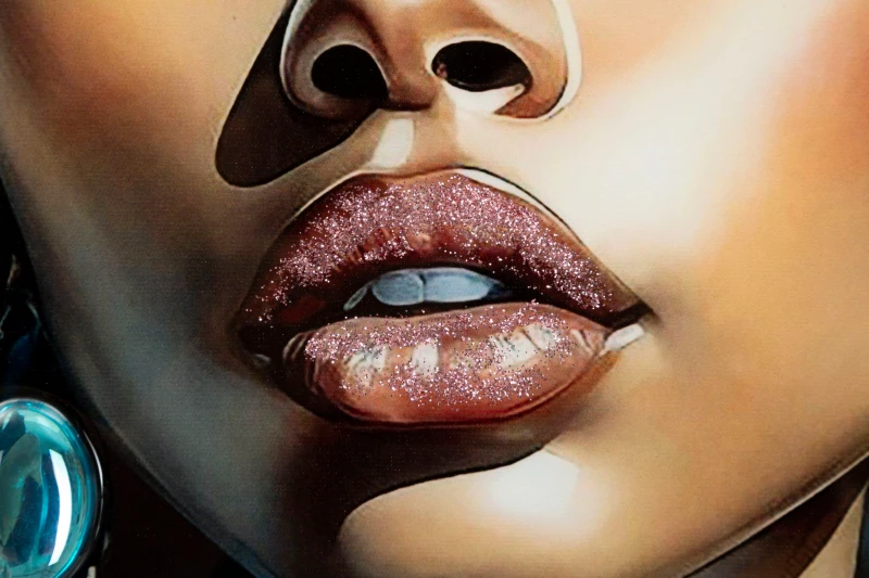 Mauro Ferretti Pictura Pe Pânza Lacuita Cadru cm 82X4X82