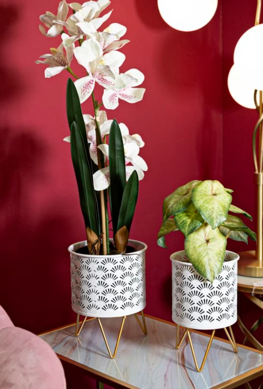 Mauro Ferretti Set Carly Suport Vaza 2 Buc cm Ø 16X20-13X20