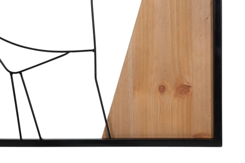 Mauro Ferretti  Panou Perete -B- Fier Si Lemn cm 50X2X90