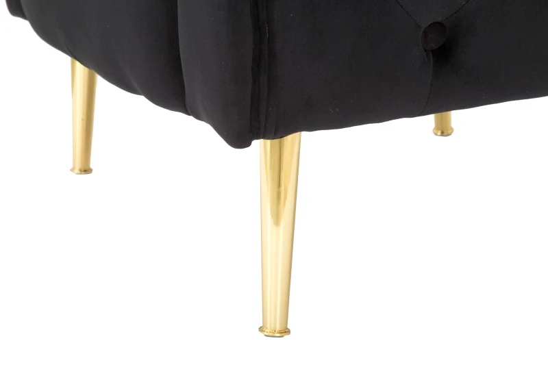 Mauro Ferretti Fotoliu Bucuresti Negru  76X74X71