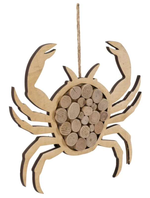 Mauro Ferretti  Sculptura Crab cm 35X2X31
