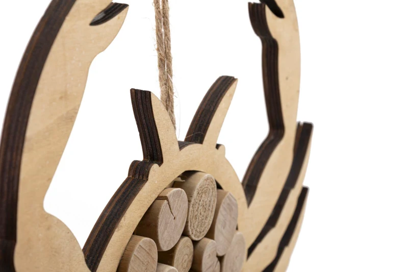 Mauro Ferretti  Sculptura Crab cm 35X2X31