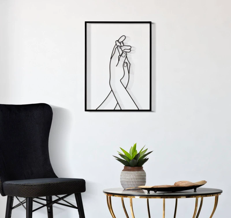 Mauro Ferretti Decorație De Perete Simply Mâini cm 40X1X55