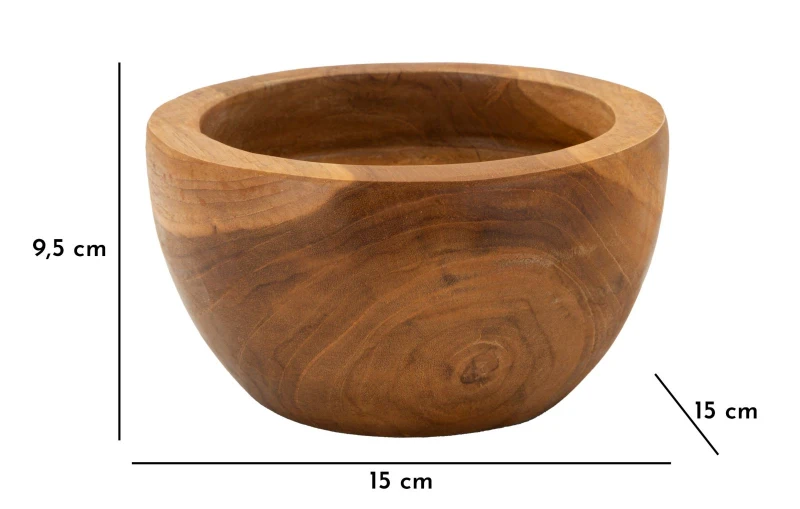 Mauro Ferretti Golitor Buzunare Simple Teak cm Ø 15X9,5