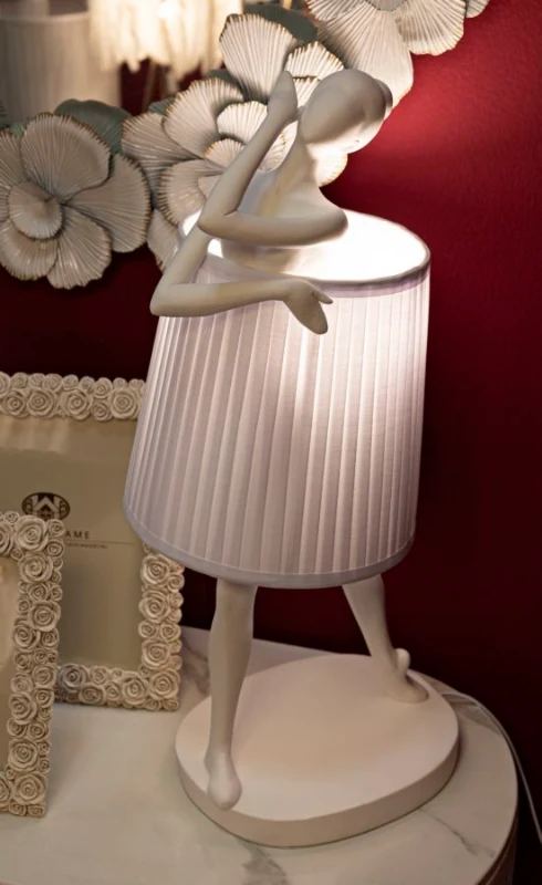 Mauro Ferretti Lampă De Masa In Forma De Balerina cm Ø 29X25X62,5