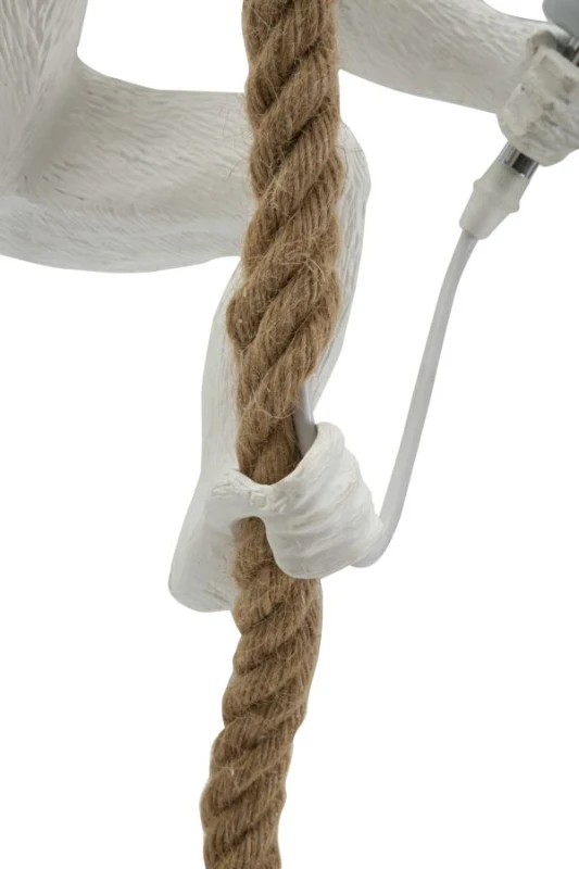 Mauro Ferretti Candelabru Maimuta Alb cm Ø 27X32X60