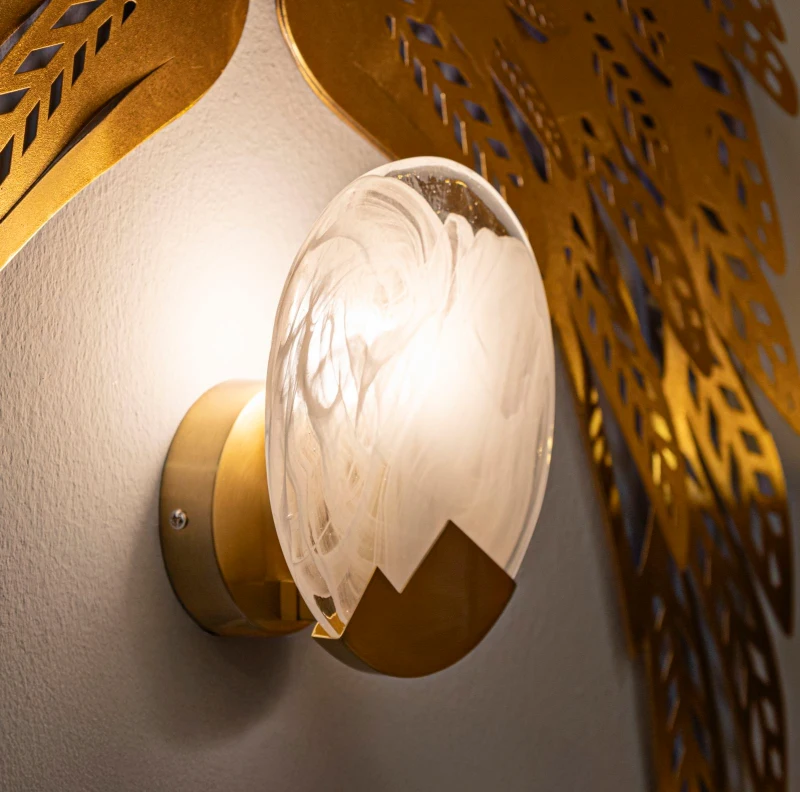 Mauro Ferretti Lampa De Perete Luna cm Ø 20X10