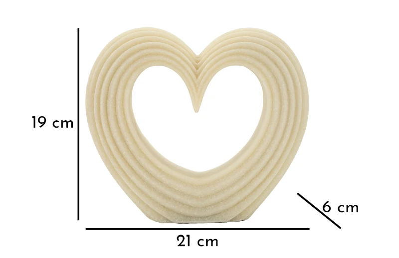 Mauro Ferretti Inima Decorativa cm 21X6X19