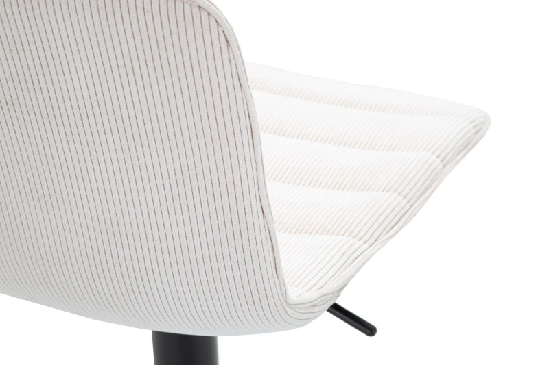 Mauro Ferretti  Scaun De Bar Înalt Alb cm 43X49,5X85,5-107 (Saz cm 61-82,5) Set 2 Bucati