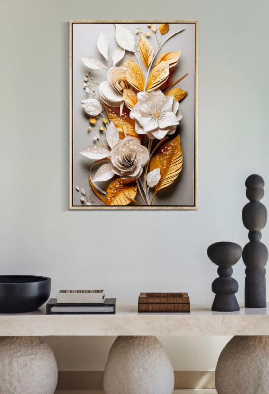 Mauro Ferretti Patrat De Perete Cu Cadru Flora M 42X3,5X62