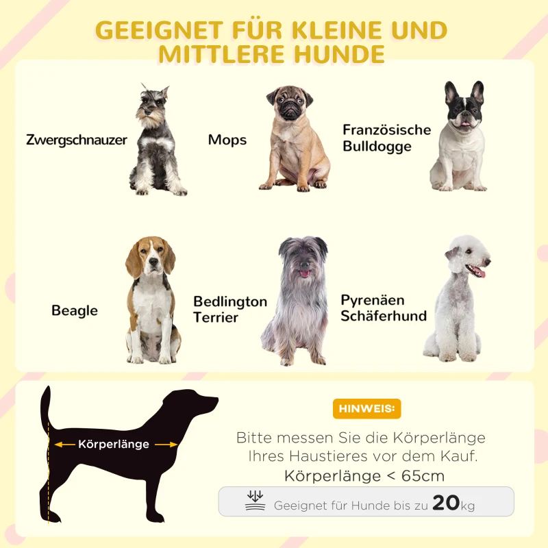 PawHut Hundehütte mit Dachterrasse, wetterfest, Holz, 121x77x78cm, Schwarz/Gelb(m-4)