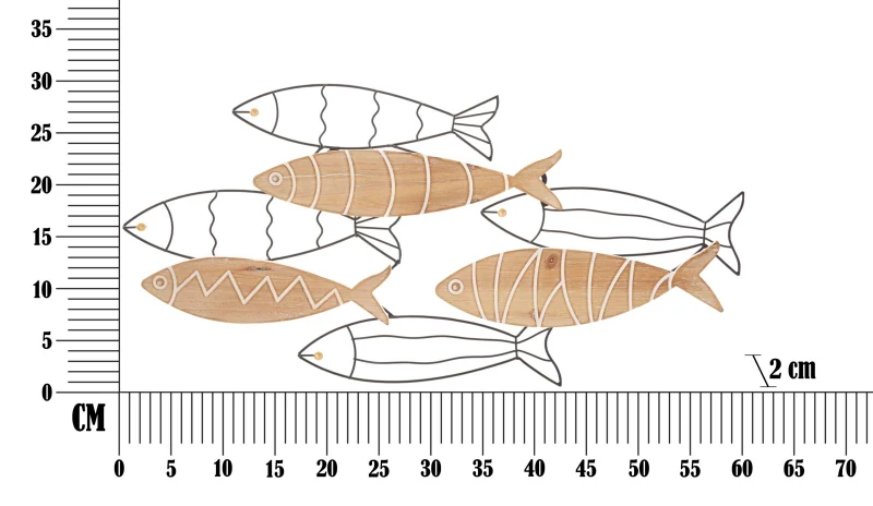 Mauro Ferretti Panou Perete Peste cm 60X2X30