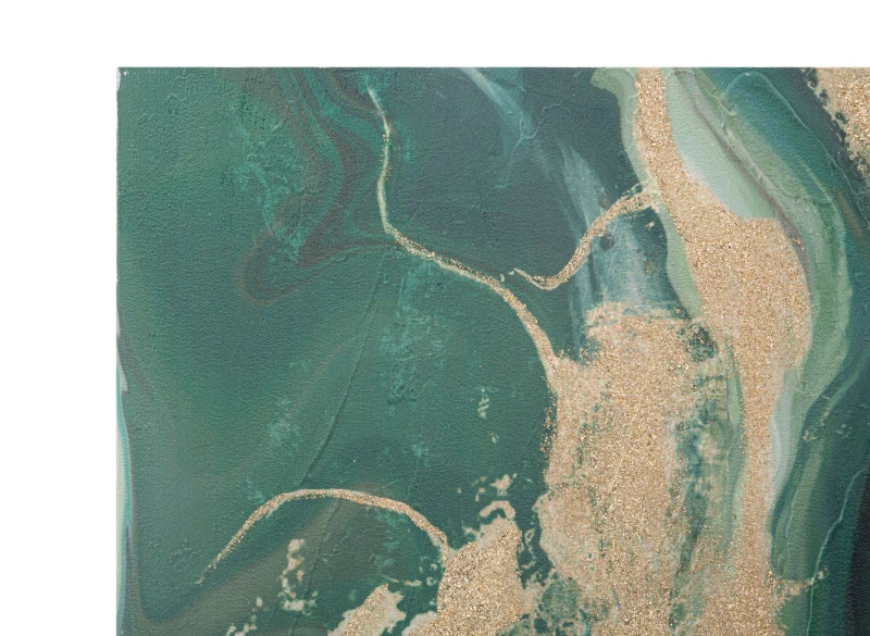 Mauro Ferretti Pictura Pe Pânză Verde cm 80X2,8X100