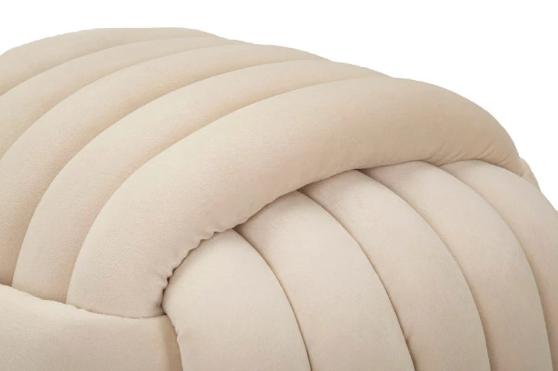 Mauro Ferretti Taburet Crem cm 45X45X45