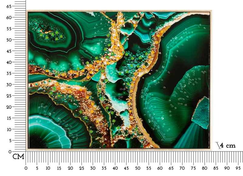 Mauro Ferretti Picture Pe Pânza Lacuita Smeraldy -B- Cu Rama cm 82X4X62