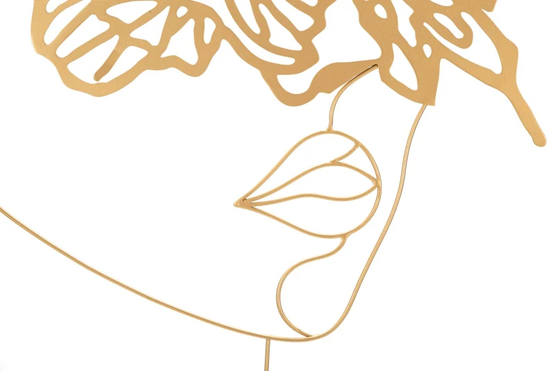 Mauro Ferretti Panou De Perete Fier Gold Face cm 60X1X80