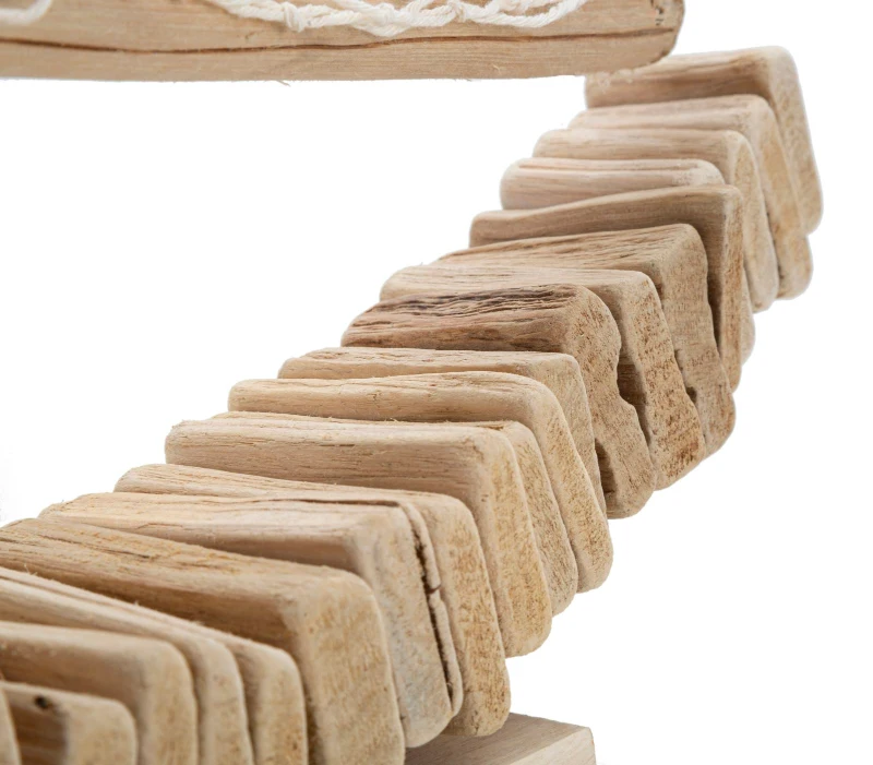 Mauro Ferretti Sculptura Lemn Barca cm 45X7X45