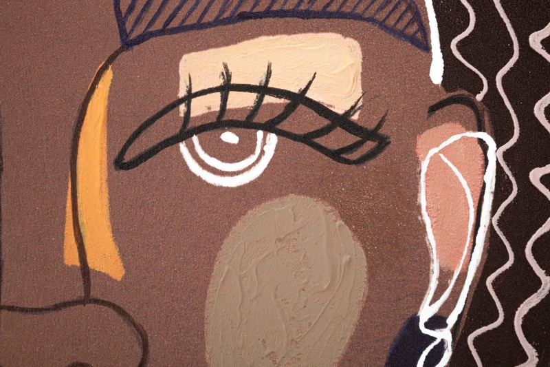 Mauro Ferretti Pictura Pe Pânza Femeie cm 80X2,8X100