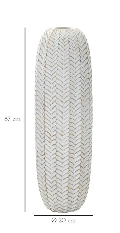 Mauro Ferretti Vaza Rasina Frunza cm Ø 20X67