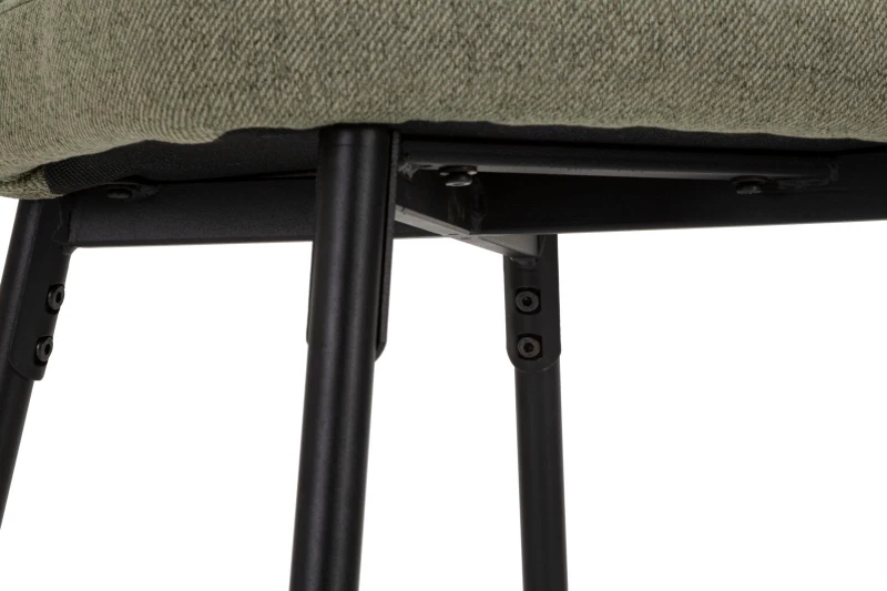 Mauro Ferretti Taburet Bar Losanna Verde, Set 2 Bucăți,cm 52X59X108