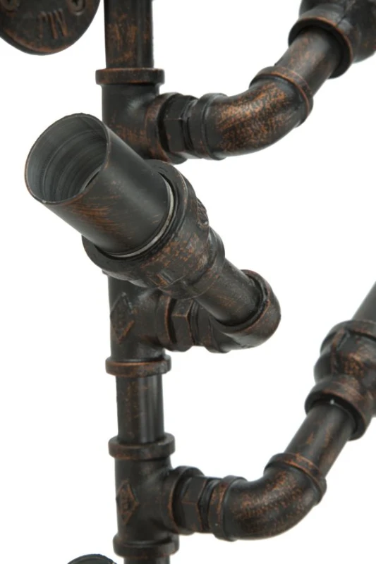 Mauro Ferretti Suport Pentru Sticle De Perete Manhattan 6 Locuri cm 27X15X55