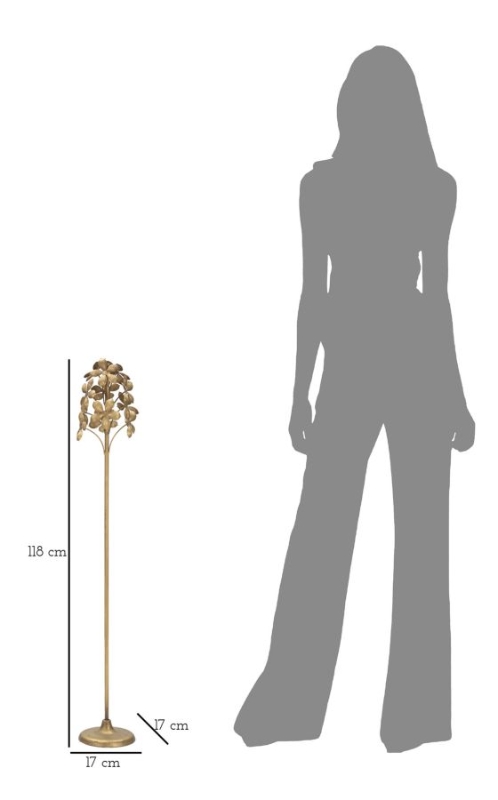 Mauro Ferretti Suport Pentru Lumanare Flowy cm Ø 17X93