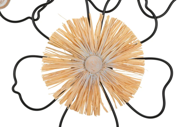 Mauro Ferretti Panou De Perete Fier/Lemn Itis cm 75X3,5X42