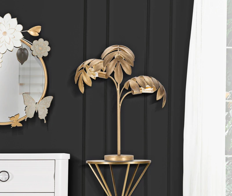 Mauro Ferretti Lampă De Masa In Forma De Frunză cm Ø 57X81