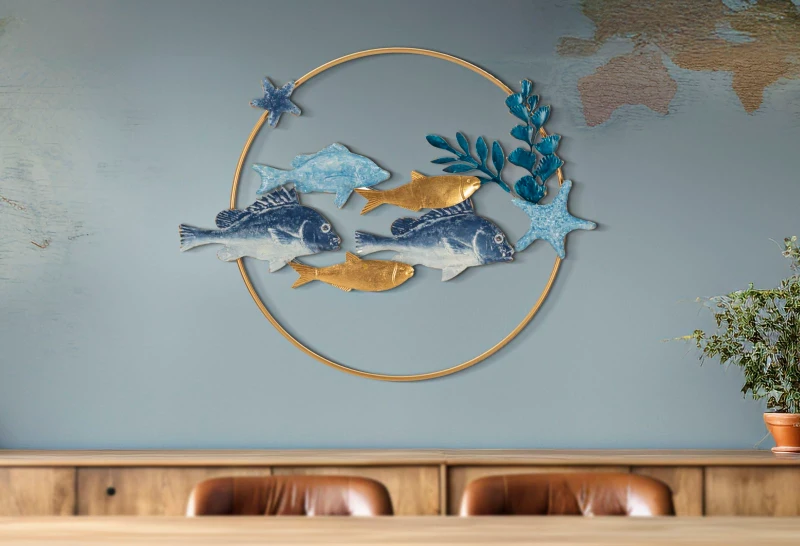 Mauro Ferretti Panou De Perete Marine cm 77X5X63