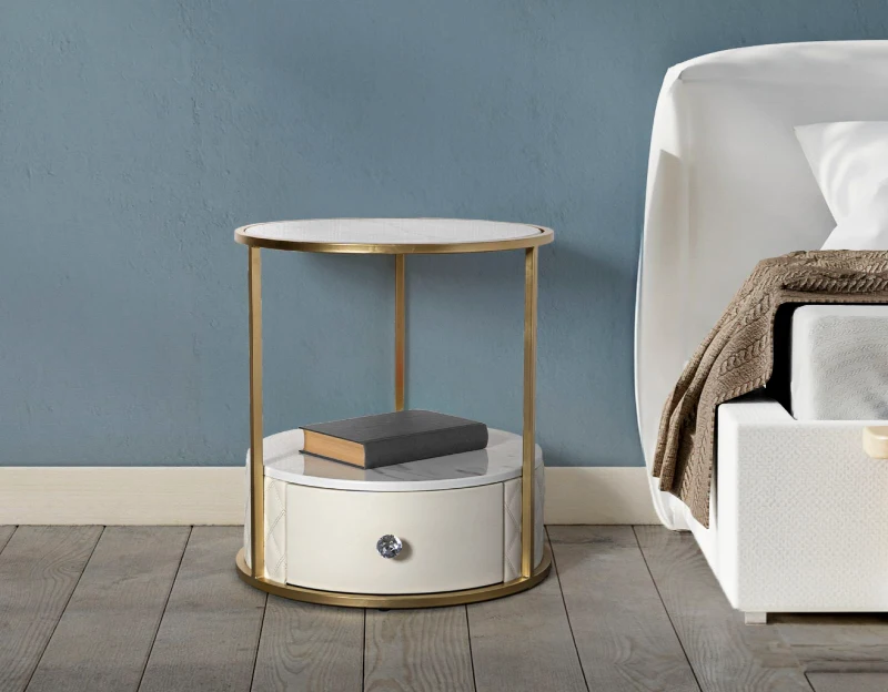 Mauro Ferretti Noptieră Rotunda Sharon cm Ø 43X48