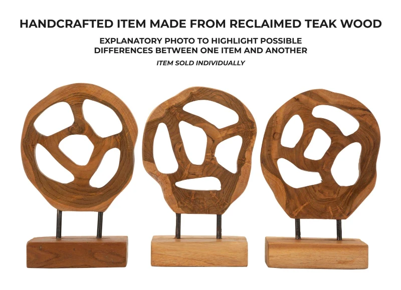 Mauro Ferretti Sculptura Lubang Tec cm 18X10X27