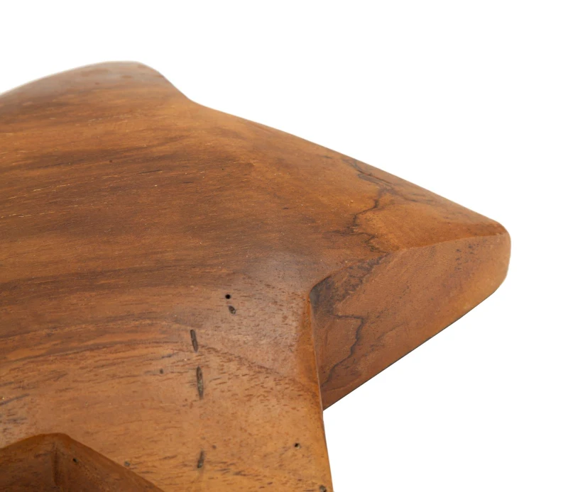 Mauro Ferretti Bintang Sculptura Teak cm Ø 19X5