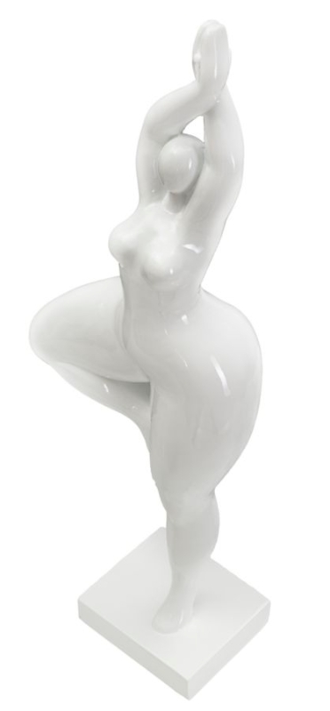 Mauro Ferretti Statueta Femeie Yoga cm 16X9X45,8