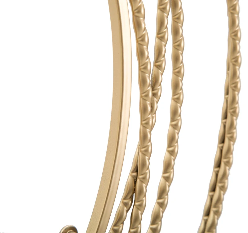 Mauro Ferretti Ceas De Perete Fâșii De Aur cm Ø 50X4