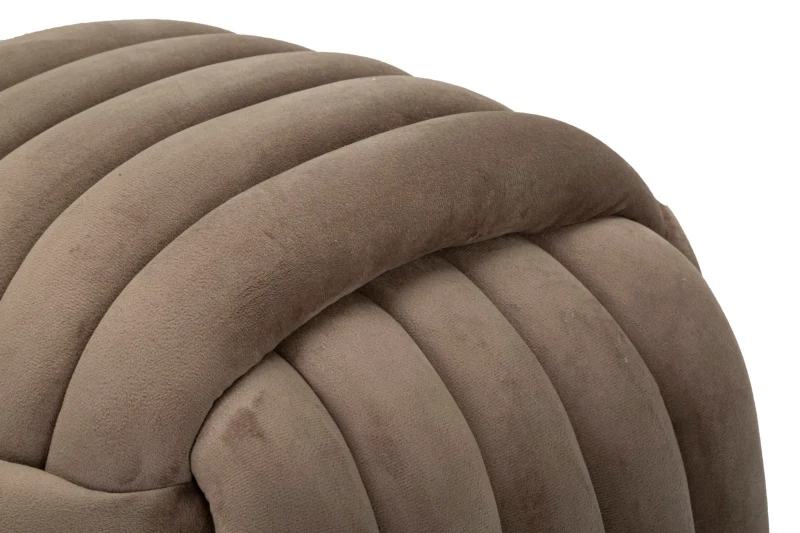 Mauro Ferretti Taburet Gri cm 45X45X45