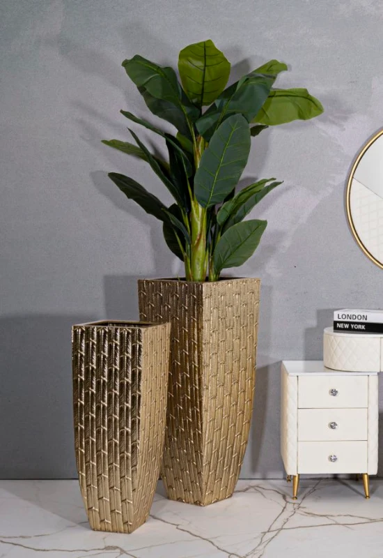 Mauro Ferretti Suport Vaze 2 Bucati cm 40X40X99-32X32X84