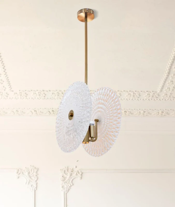 Mauro Ferretti Candelabr Sticla cm 35X18X80