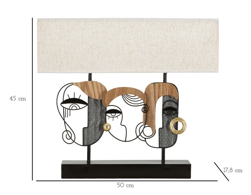 Mauro Ferretti Lampa De Masa Picassy Plus cm 50X17,8X45