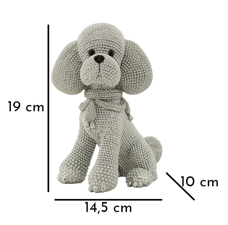 Mauro Ferretti  Caine Poodle Sparky cm 14,5X10X19