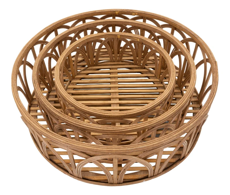 Mauro Ferretti Set 3 Buzuare Fuji  cm Ø 50X16-40X14-30X12