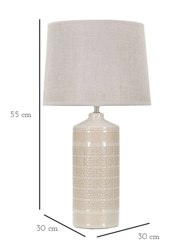 Mauro Ferretti Lampa De Masa Ceramica cm Ø 30X55