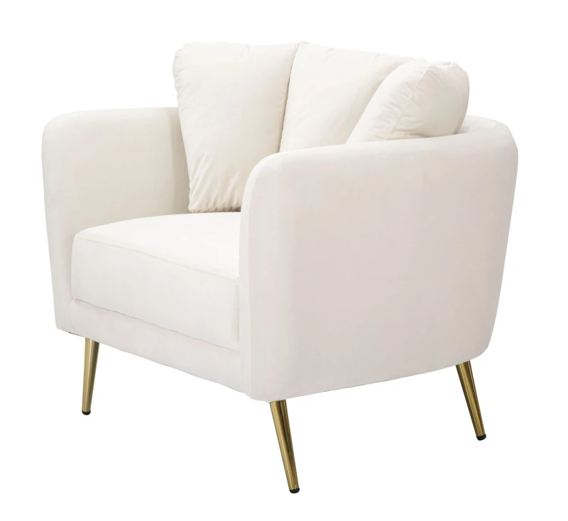 Mauro Ferretti  Fotoliu Kiev Bej cm 88X77X74