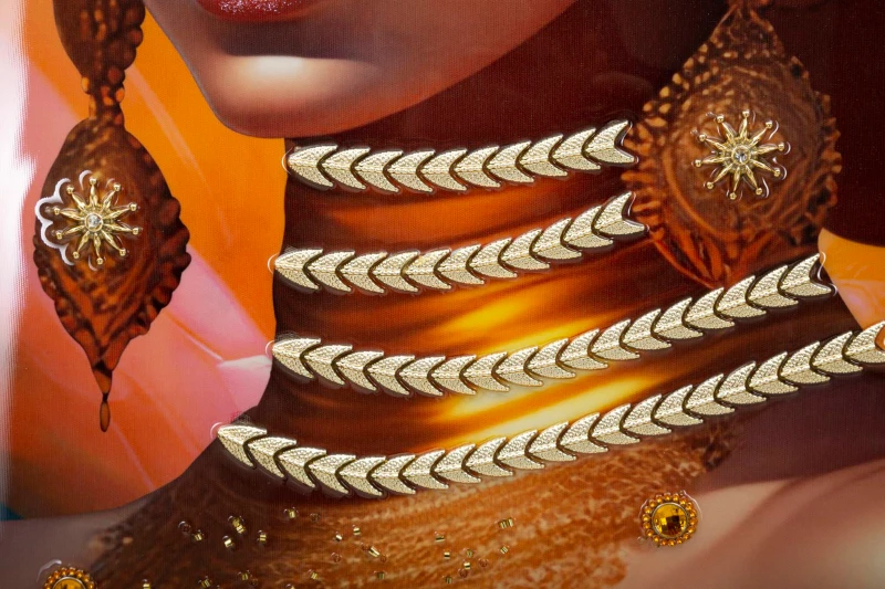 Mauro Ferretti Pictura Pe Pânză Cu Rama Samira -B- cm 72X4,5X102