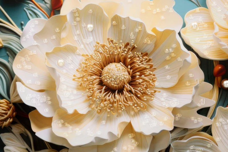 Mauro Ferretti Pictura Pe Pânza Lacut Narcy -B- Cu Rama cm 82X4X82