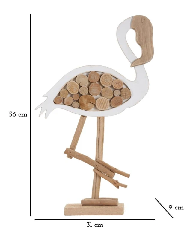 Mauro Ferretti Flamingo Nature cm 31X9X56