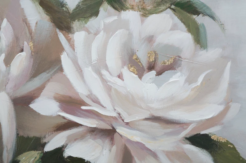 Mauro Ferretti Pictura Pe Pânză Flori&Frunză cm 100X3,7X80