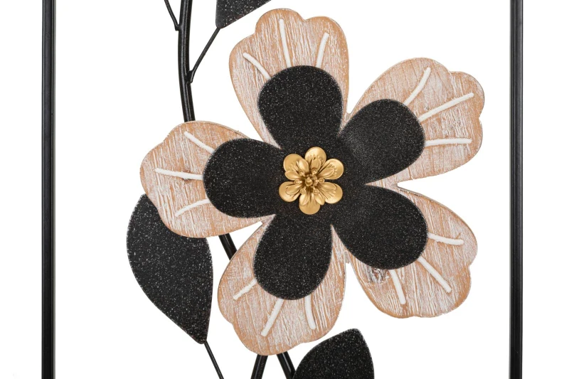 Mauro Ferretti Panou Perete Fier/Lemn Divaker -A- cm 27X2,5X70