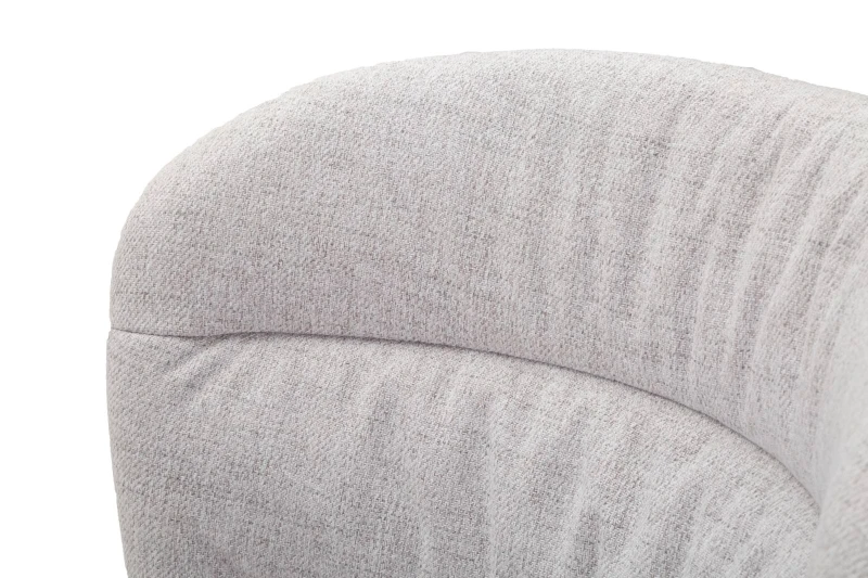 Mauro Ferretti Scaun Losanna Gri Set 2 Bucati cm 58X60,5X85